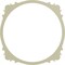 Ekena Millwork 77 5/8-in. OD x 70 7/8-in. ID x 3 3/8-in. W x 1-in. P Shell Ceiling Ring Kit CRK77SH - alternate 6